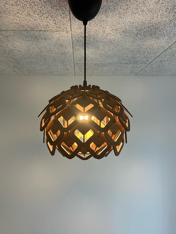 Bladkrone Lampe