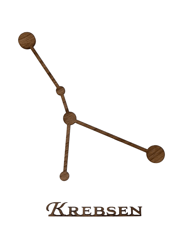 Krebsen – Stjernetegn i træ