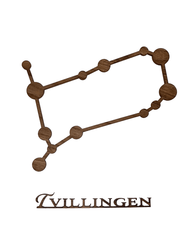 Tvillingerne – Stjernetegn i træ