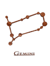 Gemini i mahogni