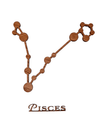 Pisces i mahogni